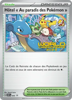 Hôtel " Au paradis des Pokémon ", SVP Black Star Promos, n° 045