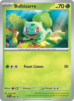 Bulbizarre, SVP Black Star Promos, n° 046