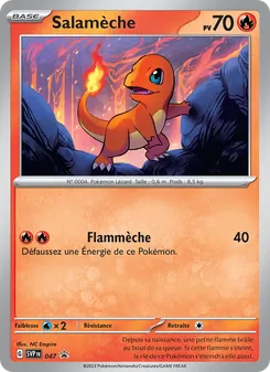 Salamèche, SVP Black Star Promos, n° 047