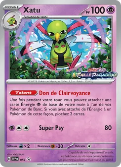 Xatu, SVP Black Star Promos, n° 059