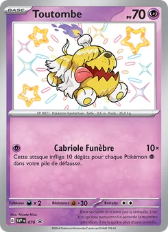 Toutombe, SVP Black Star Promos, n° 070