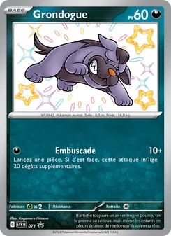 Grondogue, SVP Black Star Promos, n° 071