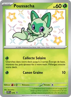 Poussacha, SVP Black Star Promos, n° 076