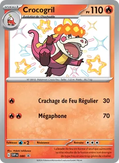 Crocogril, SVP Black Star Promos, n° 080