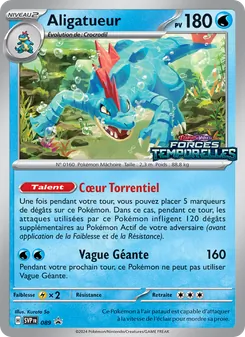 Aligatueur, SVP Black Star Promos, n° 089