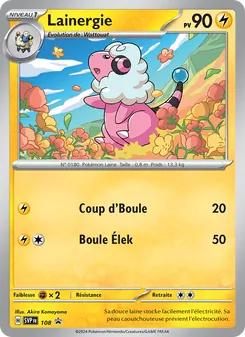 Lainergie, SVP Black Star Promos, n° 108