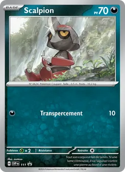 Scalpion, SVP Black Star Promos, n° 111