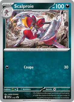 Scalproie, SVP Black Star Promos, n° 112