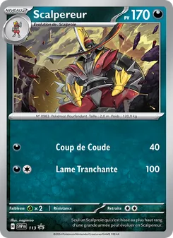 Scalpereur, SVP Black Star Promos, n° 113