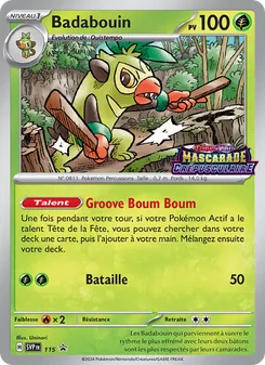 Badabouin, SVP Black Star Promos, n° 115