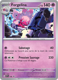 Forgelina, SVP Black Star Promos, n° 140