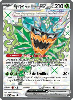 Ogerpon Masque Turquoise-ex, SVP Black Star Promos, n° 166