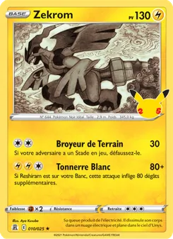 Zekrom, Célébrations, n° 10