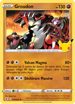 Groudon, Célébrations, n° 17