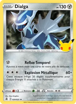 Dialga, Célébrations, n° 20