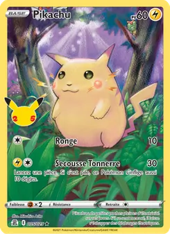 Pikachu, Célébrations, n° 5