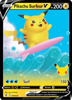 Pikachu Surfeur V, Célébrations, n° 8