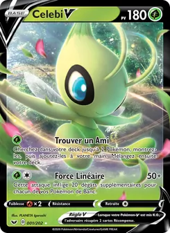 Celebi V, Épée et Bouclier, n° 1