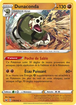 Dunaconda, Épée et Bouclier, n° 110