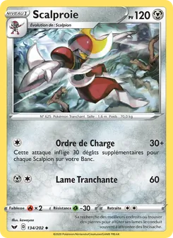 Scalproie, Épée et Bouclier, n° 134