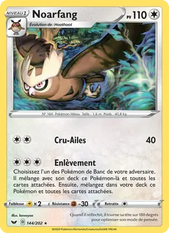 Noarfang, Épée et Bouclier, n° 144