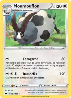 Moumouflon, Épée et Bouclier, n° 154