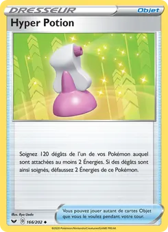 Hyper Potion, Épée et Bouclier, n° 166