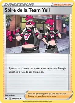 Sbire de la Team Yell, Épée et Bouclier, n° 184