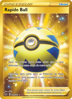 Rapide Ball, Épée et Bouclier, n° 216