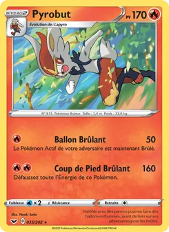 Pyrobut, Épée et Bouclier, n° 35