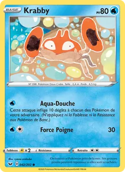 Krabby, Épée et Bouclier, n° 42