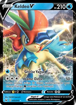 Keldeo V, Épée et Bouclier, n° 53