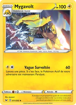 Mygavolt, Épée et Bouclier, n° 71