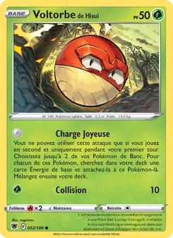 Voltorbe de Hisui, Astres Radieux, n° 002