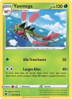 Yanmega, Astres Radieux, n° 007