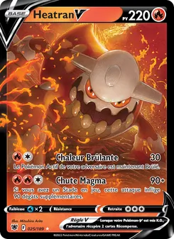 Heatran V, Astres Radieux, n° 025