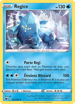 Regice, Astres Radieux, n° 037