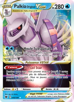 Palkia Originel VSTAR, Astres Radieux, n° 040