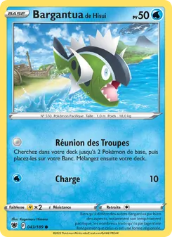 Bargantua de Hisui, Astres Radieux, n° 043