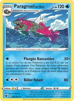Paragruel de Hisui, Astres Radieux, n° 044