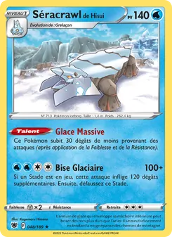 Séracrawl de Hisui, Astres Radieux, n° 048