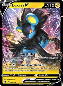 Luxray V, Astres Radieux, n° 050
