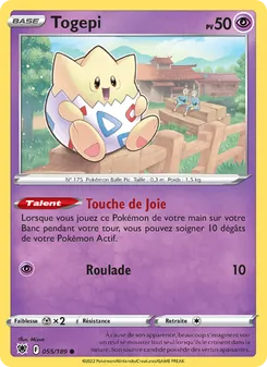 Togepi, Astres Radieux, n° 055