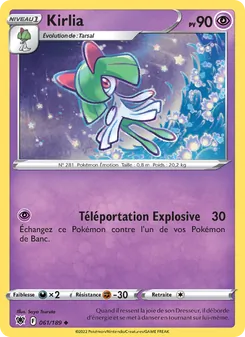 Kirlia, Astres Radieux, n° 061