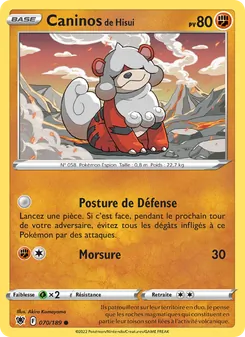 Caninos de Hisui, Astres Radieux, n° 070