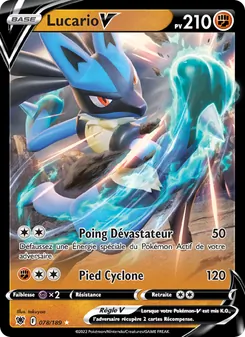 Lucario V, Astres Radieux, n° 078