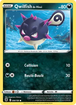Qwilfish de Hisui, Astres Radieux, n° 088