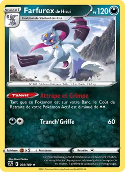 Farfurex de Hisui, Astres Radieux, n° 093