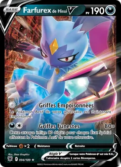 Farfurex de Hisui V, Astres Radieux, n° 094