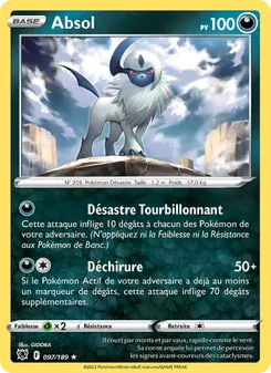 Absol, Astres Radieux, n° 097